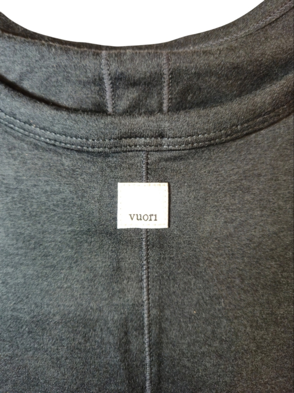 Vuori Halo Essential Jumpsuit Black XS Double Knit Lounge One Piece NWOT - Picture 6 of 9